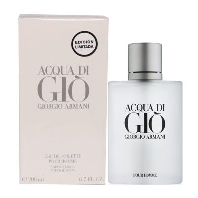 Giorgio Armani Acqua Di Gio Pour Homme - Frischer Salzwasser Marine EDT 200ml Giorgio Armani Acqua Di Gio Pour Homme - Frischer Salzwasser Marine EDT 200ml