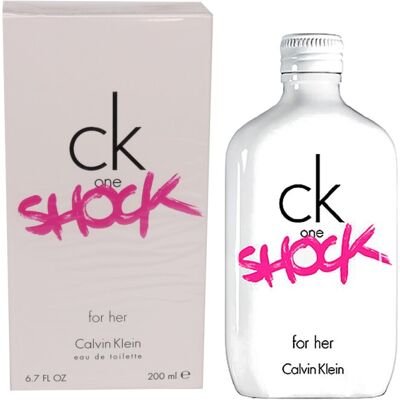 Calvin Klein CK One Shock for Her Eau de Toilette 200 ml Calvin Klein CK One Shock for Her Eau de Toilette 200 ml