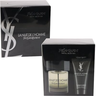 Yves Saint Laurent La Nuit De L'Homme 2 Stück Set - Eau De Toilette + Duschgel Yves Saint Laurent La Nuit De L'Homme 2 Stück Set - Eau De Toilette + Duschgel