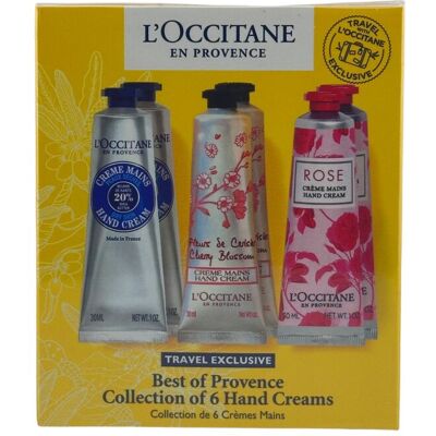 L'Occitane Best of Provence Collection of 6 Handcreams 180 ml L'Occitane Best of Provence Collection of 6 Handcreams 180 ml