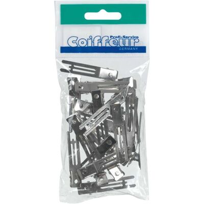 Comair Metall-Clips 3-beinig 4,6cm 20 Stück Comair Metall-Clips 3-beinig 4,6cm 20 Stück