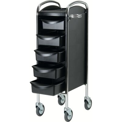 Comair Stapelboy Piccolo 6002 Samtschwarz inkl. Fönhalter Comair Stapelboy Piccolo 6002 Samtschwarz inkl. Fönhalter