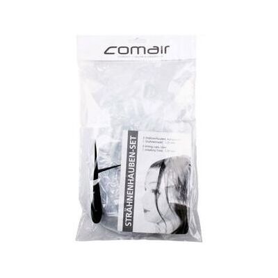 Comair Strähnenhaube 3er Set mit Strähnennadel Kunststoff Comair Strähnenhaube 3er Set mit Strähnennadel Kunststoff