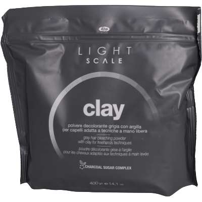 LISAP Blondierpulver Light Scale Clay grau 400 gr. LISAP Blondierpulver Light Scale Clay grau 400 gr.