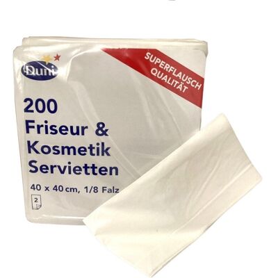Duni Servietten weiss 40x40cm 200 Stück Duni Servietten weiss 40x40cm 200 Stück