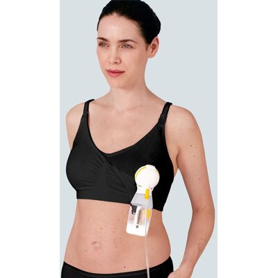 Medela Umstands- und Still-BH 3in1 mit Abpump-Funktion Nursing and Pumping schwarz unisex Medela Umstands- und Still-BH 3in1 mit Abpump-Funktion Nursing and Pumping schwarz unisex