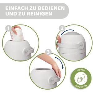 Chicco Windeleimer Odour Off grau unisex