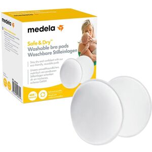 Medela 4er-Pack waschbare Stilleinlagen weiss unisex