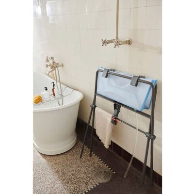 Stokke Badewanne inkl. Badewannensitz Newborn Support und Badewannenständer blau unisex Stokke Badewanne inkl. Badewannensitz Newborn Support und Badewannenständer blau unisex