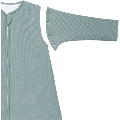 emma & noah Winter-Sleepoverall Essential mit abnehmbaren Ärmeln und Umschlag-Füßchen 3.5 TOG gruen unisex emma & noah Winter-Sleepoverall Essential mit abnehmbaren Ärmeln und Umschlag-Füßchen 3.5 TOG gruen unisex