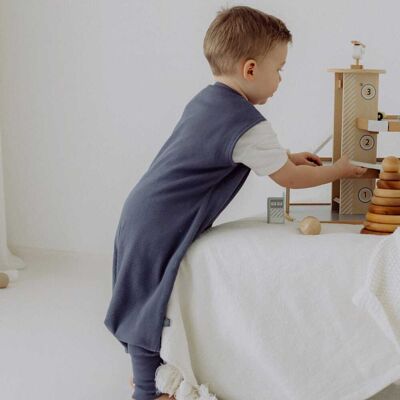 emma & noah Ganzjahres-Sleepoverall Essential 1.0 TOG blau unisex emma & noah Ganzjahres-Sleepoverall Essential 1.0 TOG blau unisex