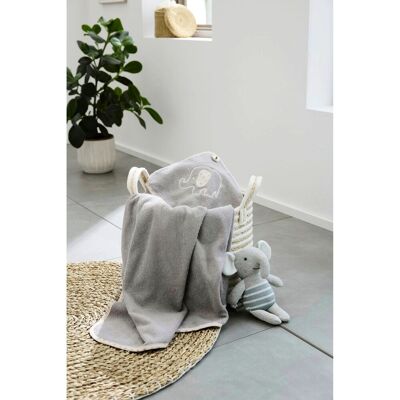 baby-walz Kapuzenbadetuch 80x80 cm grau 80x80 c unisex baby-walz Kapuzenbadetuch 80x80 cm grau 80x80 c unisex