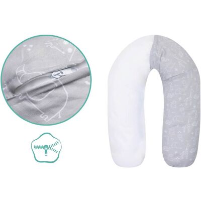 fillikid Stillkissen 190cm grau unisex fillikid Stillkissen 190cm grau unisex