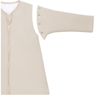 emma & noah Winter-Sleepoverall Essential mit abnehmbaren Ärmeln und Umschlag-Füßchen 3.5 TOG beige unisex emma & noah Winter-Sleepoverall Essential mit abnehmbaren Ärmeln und Umschlag-Füßchen 3.5 TOG beige unisex