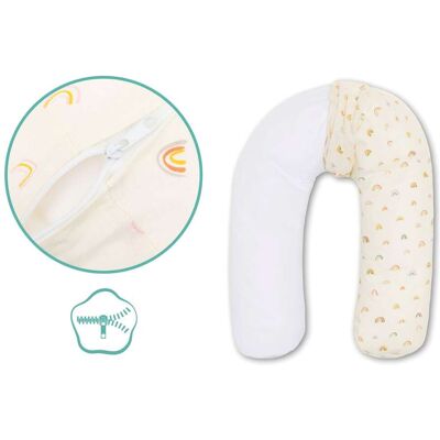 Fillikid Stillkissen Regenbögen beige 190 - Stillkissen Fillikid Stillkissen Regenbögen beige 190 - Stillkissen