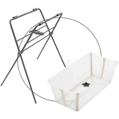 Stokke Badewanne inkl. Badewannenständer beige unisex Stokke Badewanne inkl. Badewannenständer beige unisex