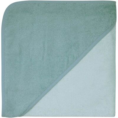 Wörner Kapuzenbadetuch - 100x100cm Mint Eisblau Wörner Kapuzenbadetuch - 100x100cm Mint Eisblau