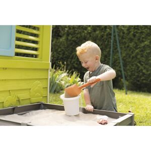 Smoby Spielhaus Square Haus gruen   tuerkis   grau unisex