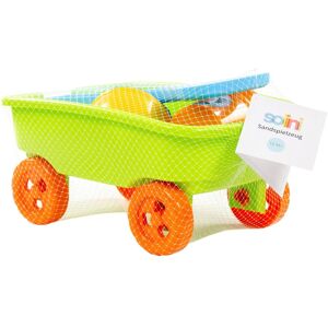 solini Sandspielzeug-Set Handwagen klein mehrfarbig unisex