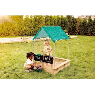 Hape Sandkasten-Set All-in-One gruen unisex Hape Sandkasten-Set All-in-One gruen unisex