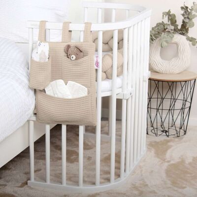 babybay Utensilo Waffelpiqué braun unisex babybay Utensilo Waffelpiqué braun unisex