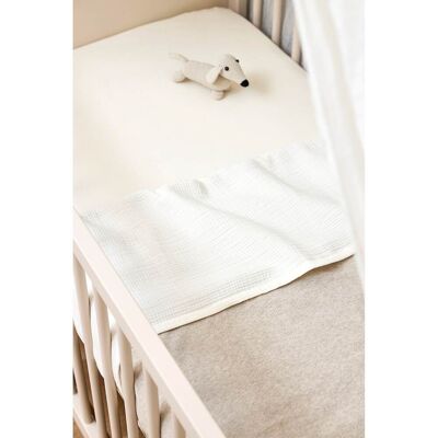 Meyco Baby 2er-Pack Jersey-Spannbetttücher 60x120 cm natur unisex Meyco Baby 2er-Pack Jersey-Spannbetttücher 60x120 cm natur unisex