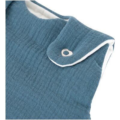 Träumeland Ganzjahresschlafsack Liebmich Baumwollmusselin 2.5 TOG denim 50/56 unisex Träumeland Ganzjahresschlafsack Liebmich Baumwollmusselin 2.5 TOG denim 50/56 unisex