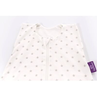 TRÄUMELAND Babyschlafsack LIEBMICH Baumwolle Stern grau Gr. 90 - Baby Schlafsäcke TRÄUMELAND Babyschlafsack LIEBMICH Baumwolle Stern grau Gr. 90 - Baby Schlafsäcke