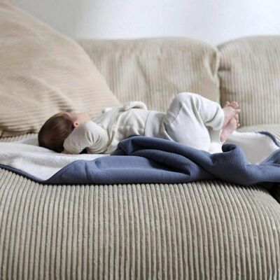 emma & noah Babydecke Essential Winter 75x95 cm blau unisex emma & noah Babydecke Essential Winter 75x95 cm blau unisex