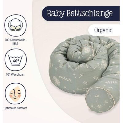 JULIUS ZÖLLNER Bio Wildflower Baby Bettnestchen - Bettumrandung JULIUS ZÖLLNER Bio Wildflower Baby Bettnestchen - Bettumrandung