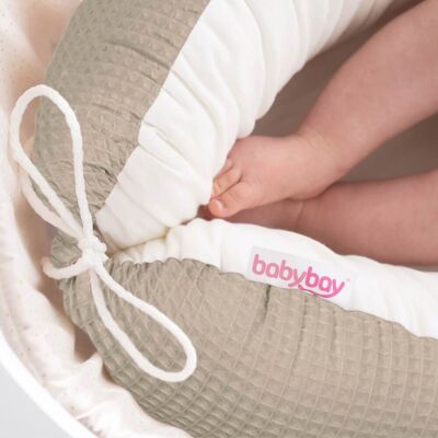 babybay Kuschelnestchen Waffelpiqué 50x90 cm braun unisex babybay Kuschelnestchen Waffelpiqué 50x90 cm braun unisex