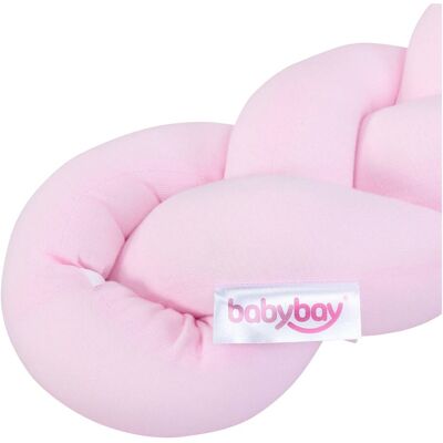 babybay Nestchenschlange Jersey geflochten 200 cm rosa unisex babybay Nestchenschlange Jersey geflochten 200 cm rosa unisex