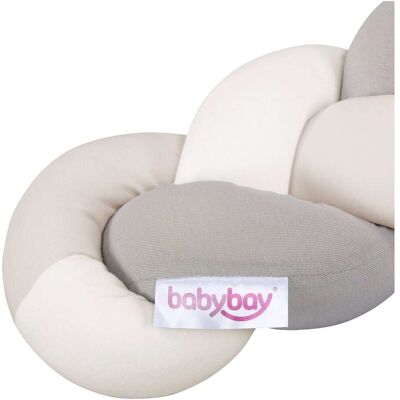 babybay Nestchenschlange Jersey geflochten 200 cm beige unisex babybay Nestchenschlange Jersey geflochten 200 cm beige unisex