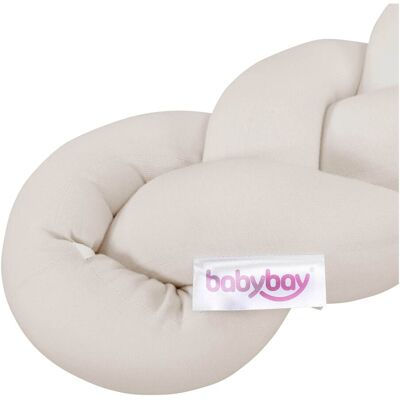 Babybay - Nestchenschlange - Creme - Crib bumper Babybay - Nestchenschlange - Creme - Crib bumper