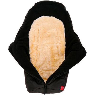 Kaiser Universal Winter-Fußsack mit Lammfelleinlage Little Sheepy für Babyschale, Tragewanne schwarz unisex Kaiser Universal Winter-Fußsack mit Lammfelleinlage Little Sheepy für Babyschale, Tragewanne schwarz unisex