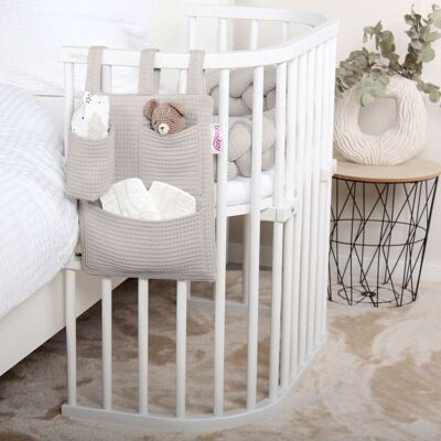 babybay Utensilo Waffelpiqué grau unisex babybay Utensilo Waffelpiqué grau unisex