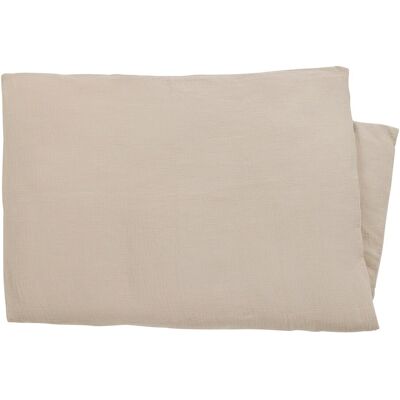 BORNINO HOME Bettwäsche Musselin 40x60 / 100x135 cm beige unisex BORNINO HOME Bettwäsche Musselin 40x60 / 100x135 cm beige unisex