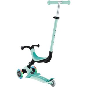 Globber Scooter 3in1 Go-Up active mit Leuchtrollen gruen unisex