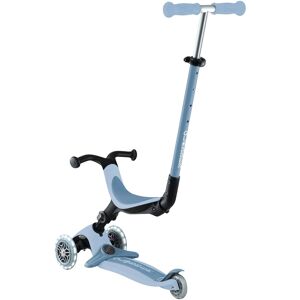 Globber Scooter 3in1 Go-Up active ECO mit Leuchtrollen blaubeere blau unisex