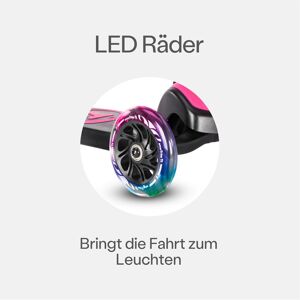 smarTrike Scooter T5 mit Licht+ Tasche pink unisex