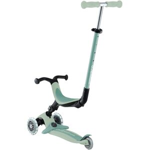 Globber Scooter 3in1 Go-Up active ECO mit Leuchtrollen blaubeere gruen unisex