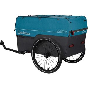 Qeridoo Fahrradanhänger Qubee XL Grey blau unisex