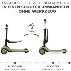 Kinderkraft Scooter HALLEY gruen unisex