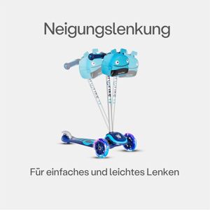 smarTrike Scooter T3 mit Licht+Tasche blau unisex