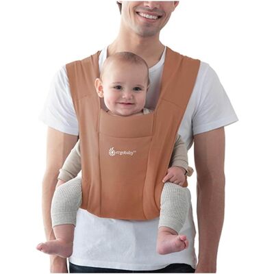 Ergobaby Babytrage Embrace, 2 Tragepositionen braun unisex Ergobaby Babytrage Embrace, 2 Tragepositionen braun unisex