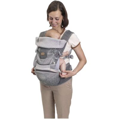 Chicco Babytrage Airy Hip Fit grau unisex Chicco Babytrage Airy Hip Fit grau unisex