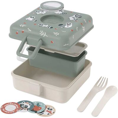Monbento Snackbox gruen unisex Monbento Snackbox gruen unisex
