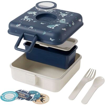 Monbento Snackbox blau unisex Monbento Snackbox blau unisex
