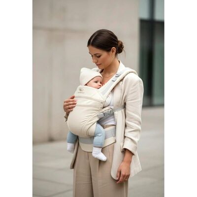 manduca Babytrage, 3 Tragepositionen weiss unisex manduca Babytrage, 3 Tragepositionen weiss unisex