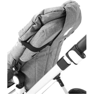 Kaiser Thermo-Fußsack Sheepy II mit Lammfelleinlage für Kinderwagen, Buggy schwarz unisex